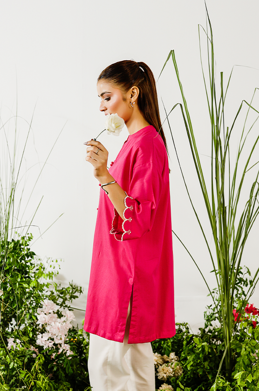 1-PIECE EMBROIDERED SHIRT - Peelu Online