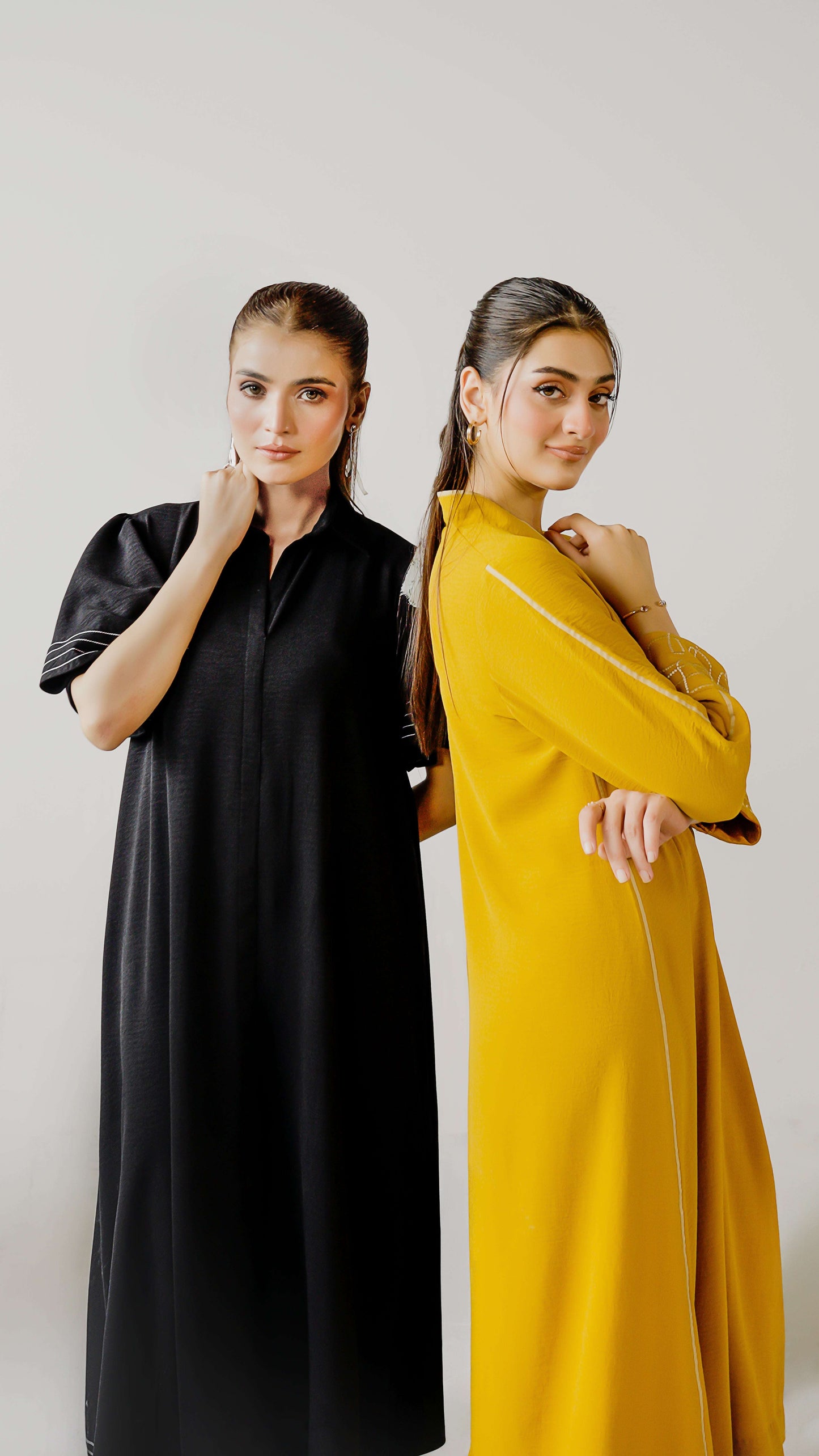 Long-Dress with Embroidered Details