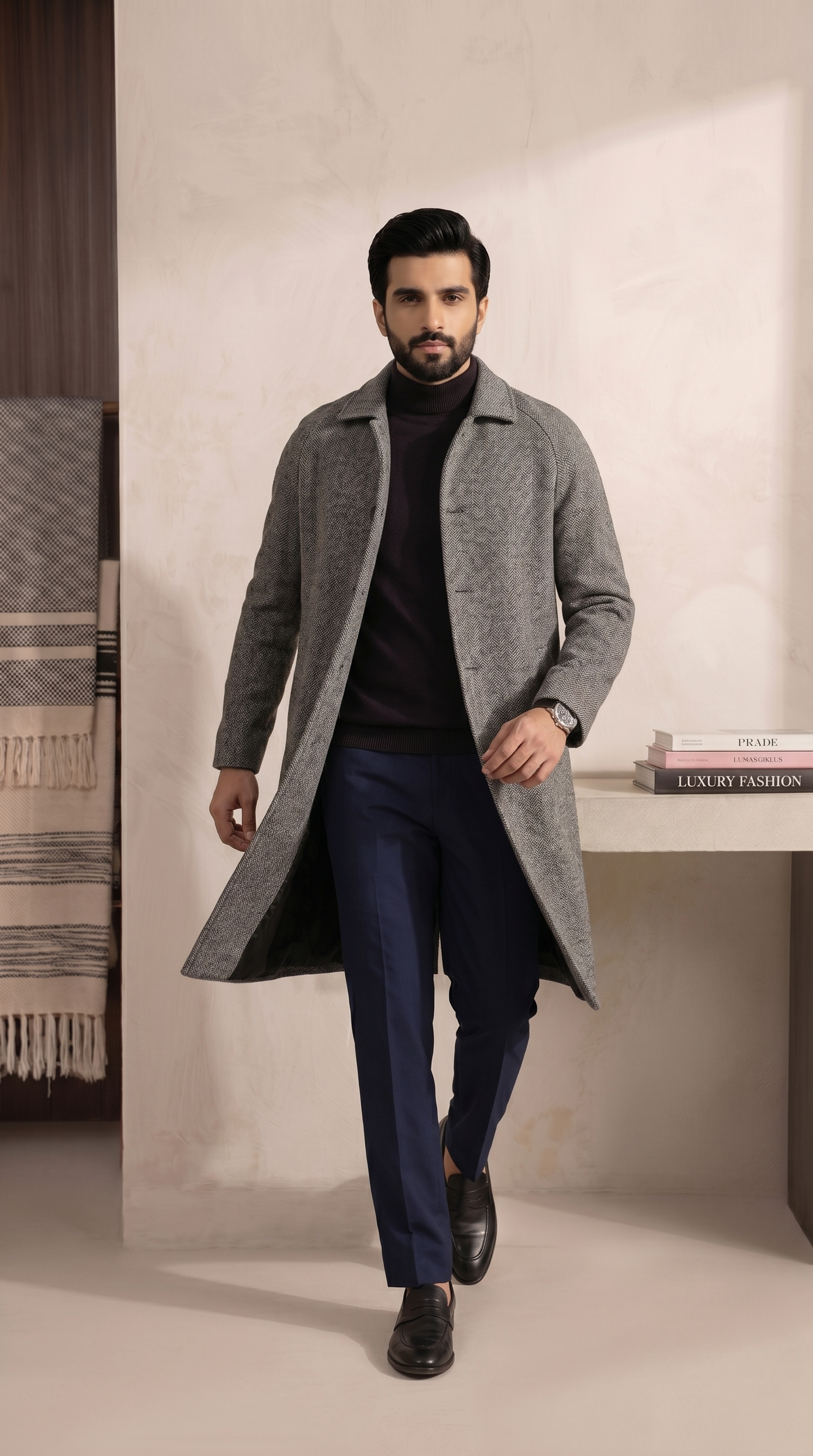 Long Tailored Coat