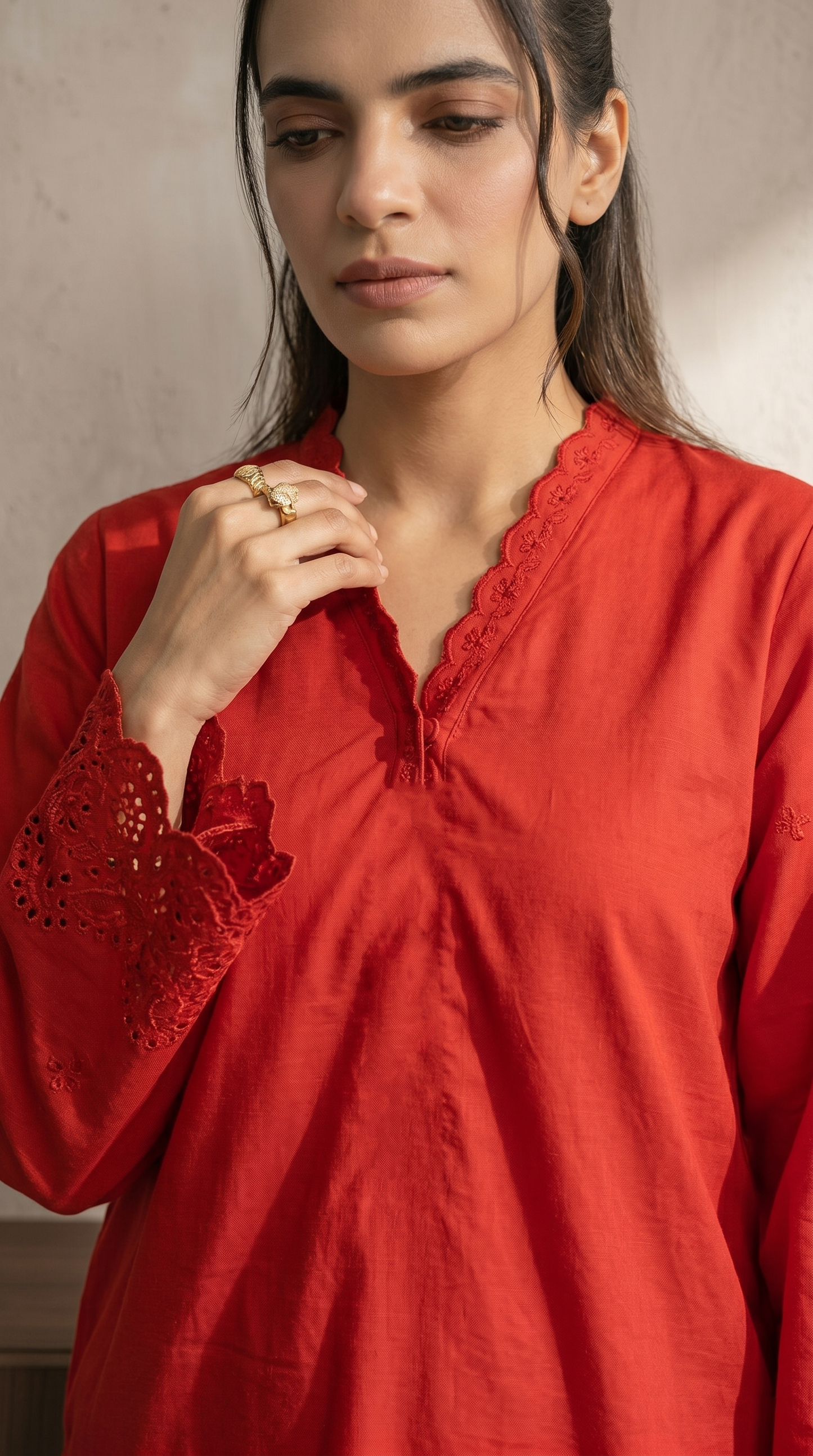 1-PIECE EMBROIDERED SHIRT