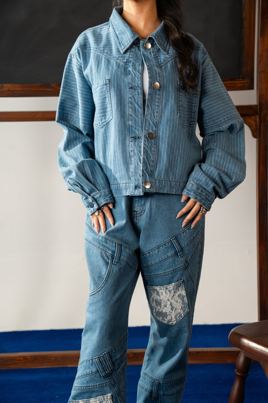 Straight Fit High Waisted Jeans