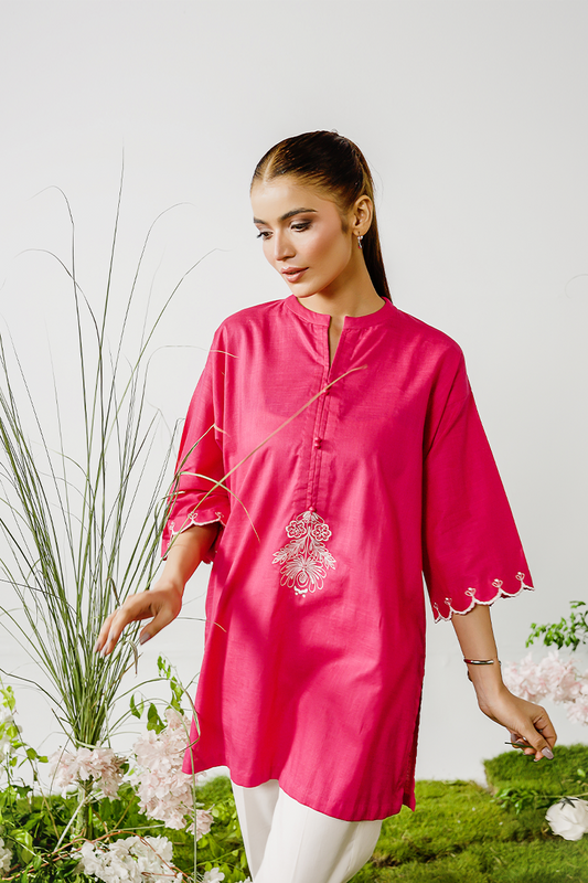 1-PIECE EMBROIDERED SHIRT - Peelu Online