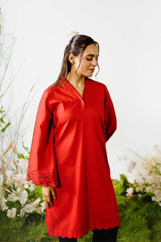 1-PIECE EMBROIDERED SHIRT - Peelu Online