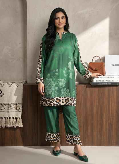 Printed Suit - 2pcs