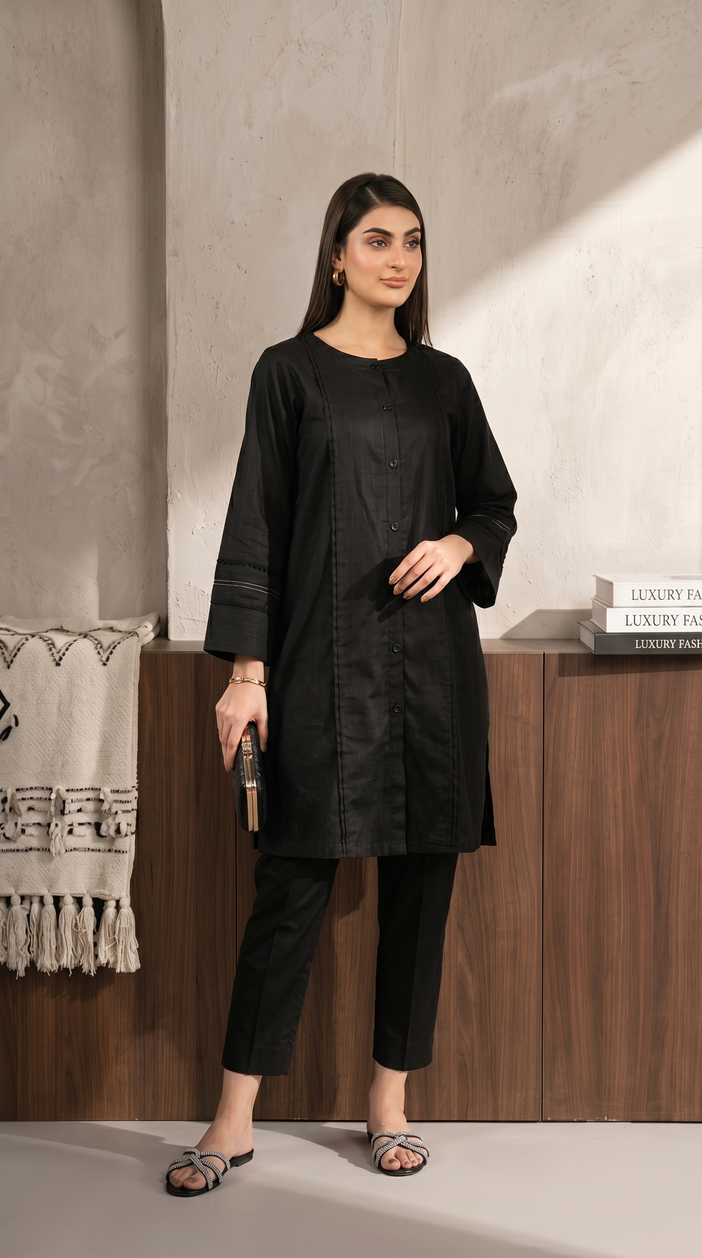 2-PIECE SOLID SUIT