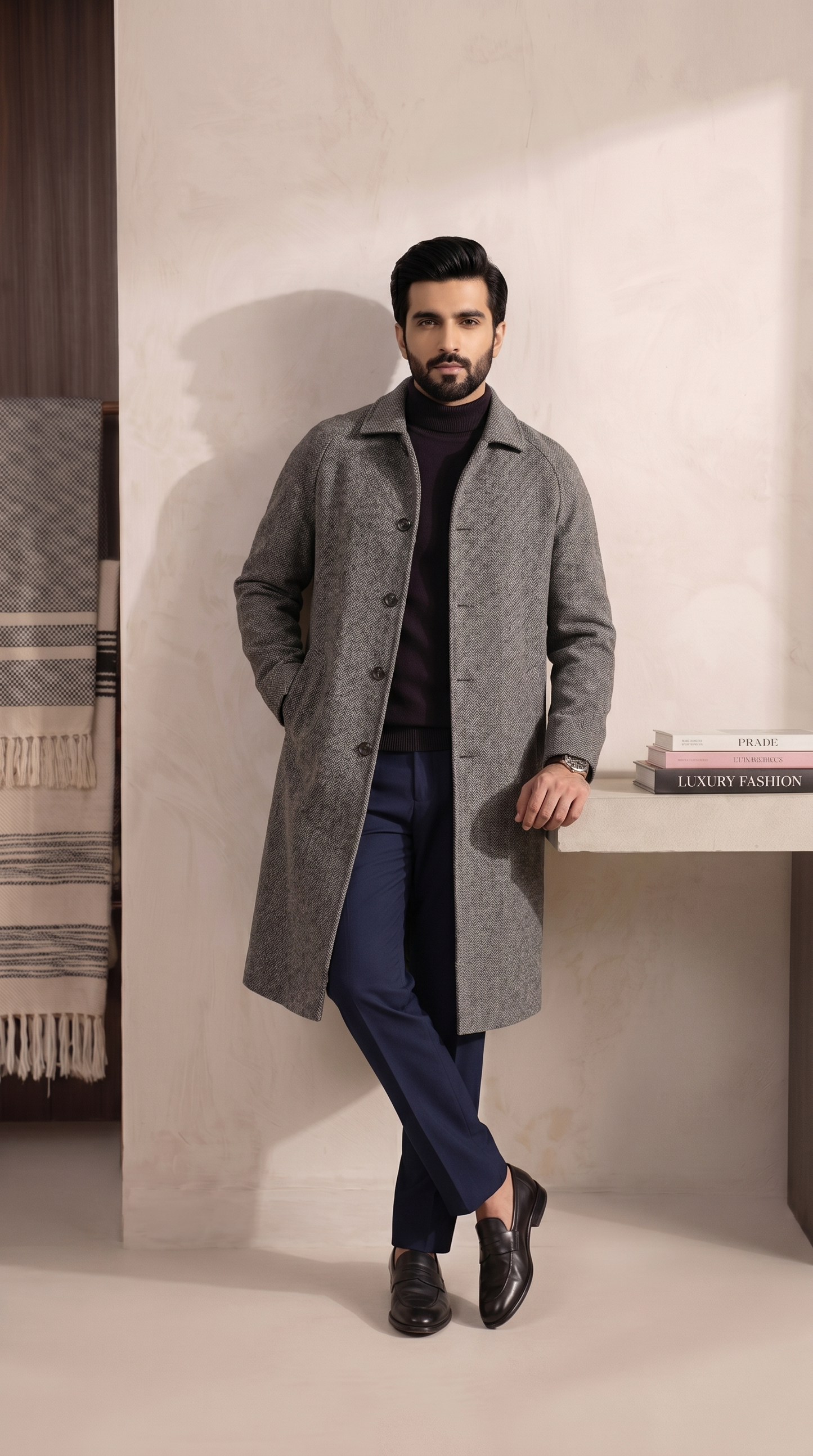 Long Tailored Coat