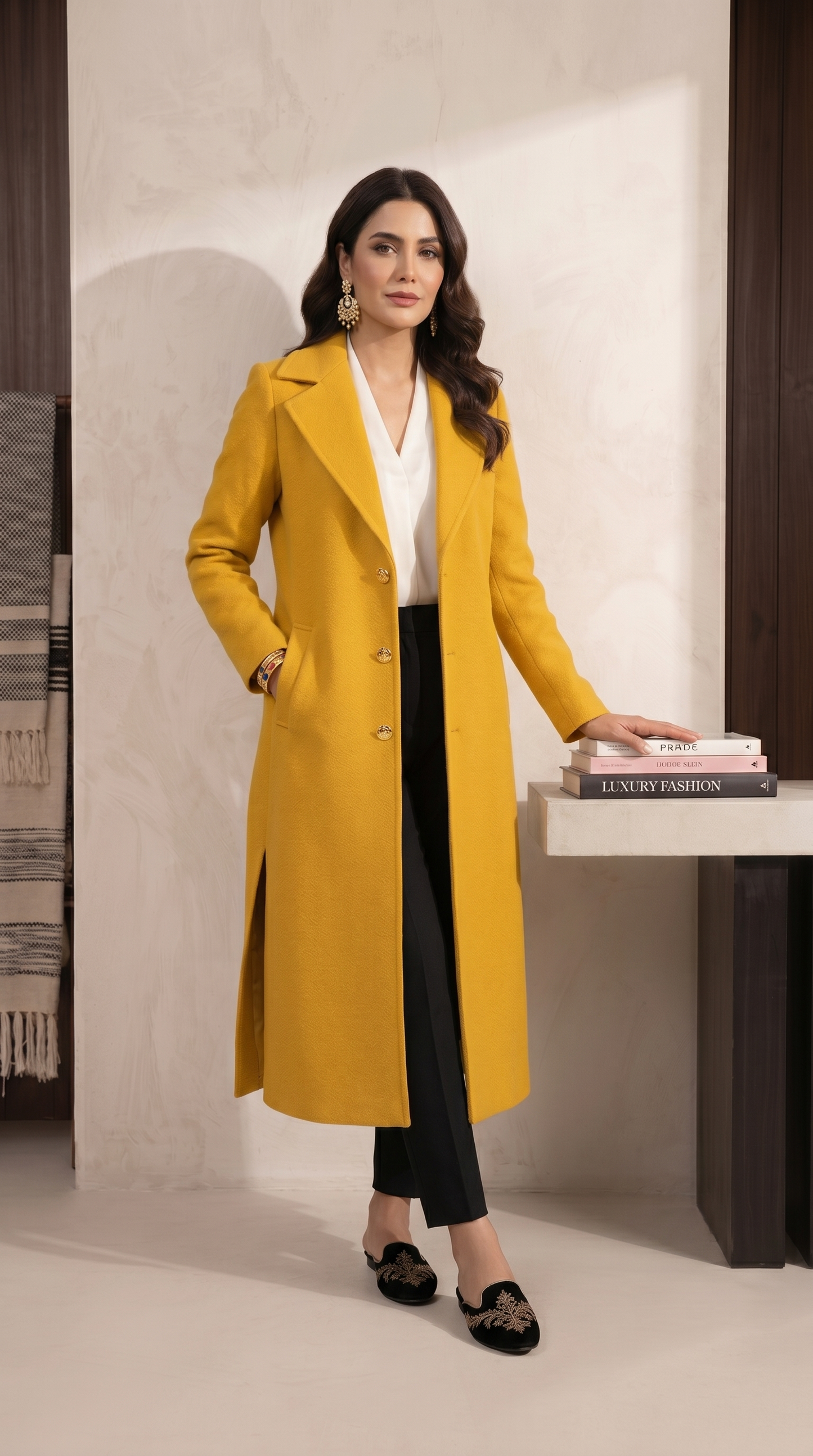 Long Tailored Coat