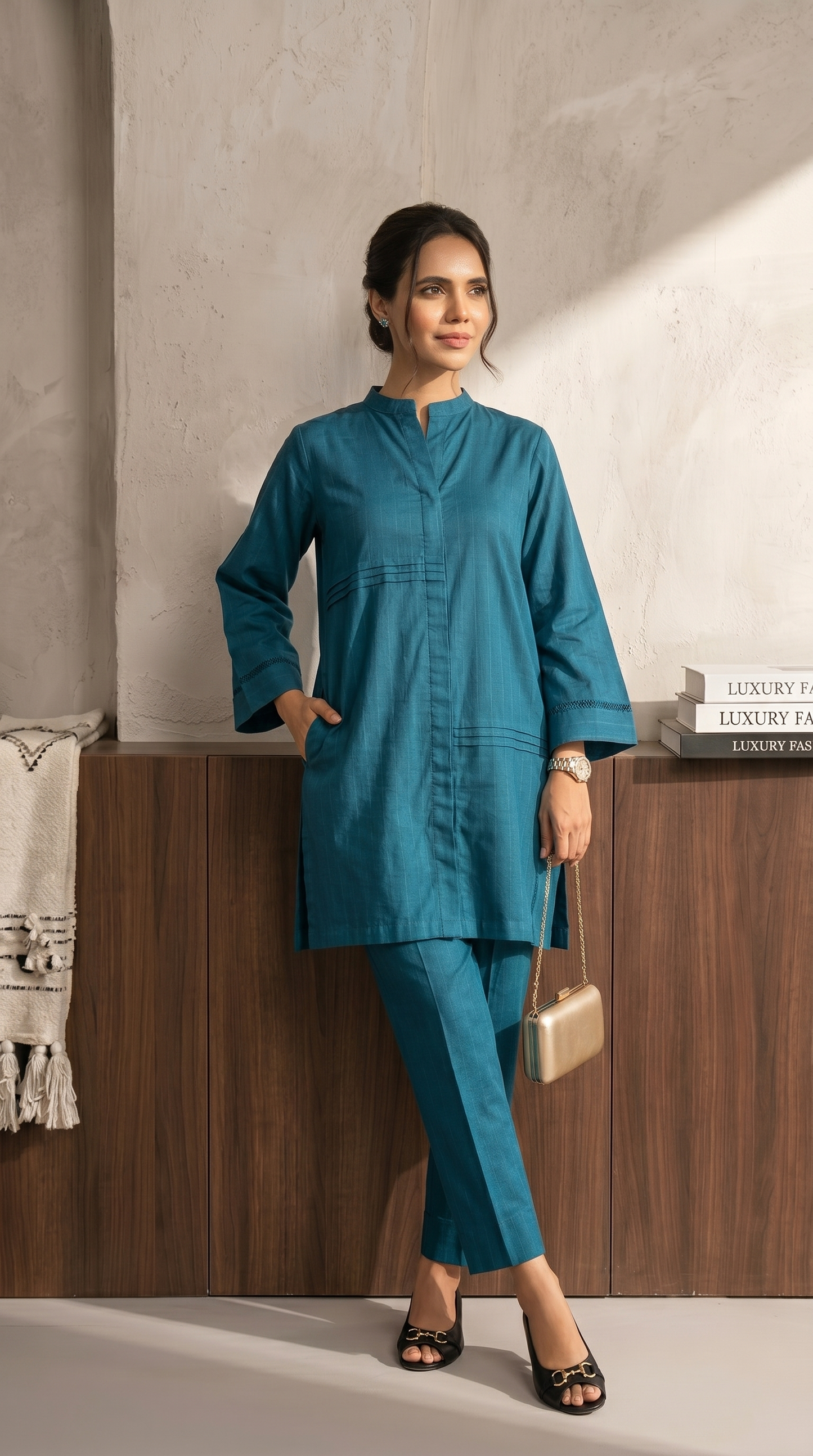 2-PIECE SOLID SUIT