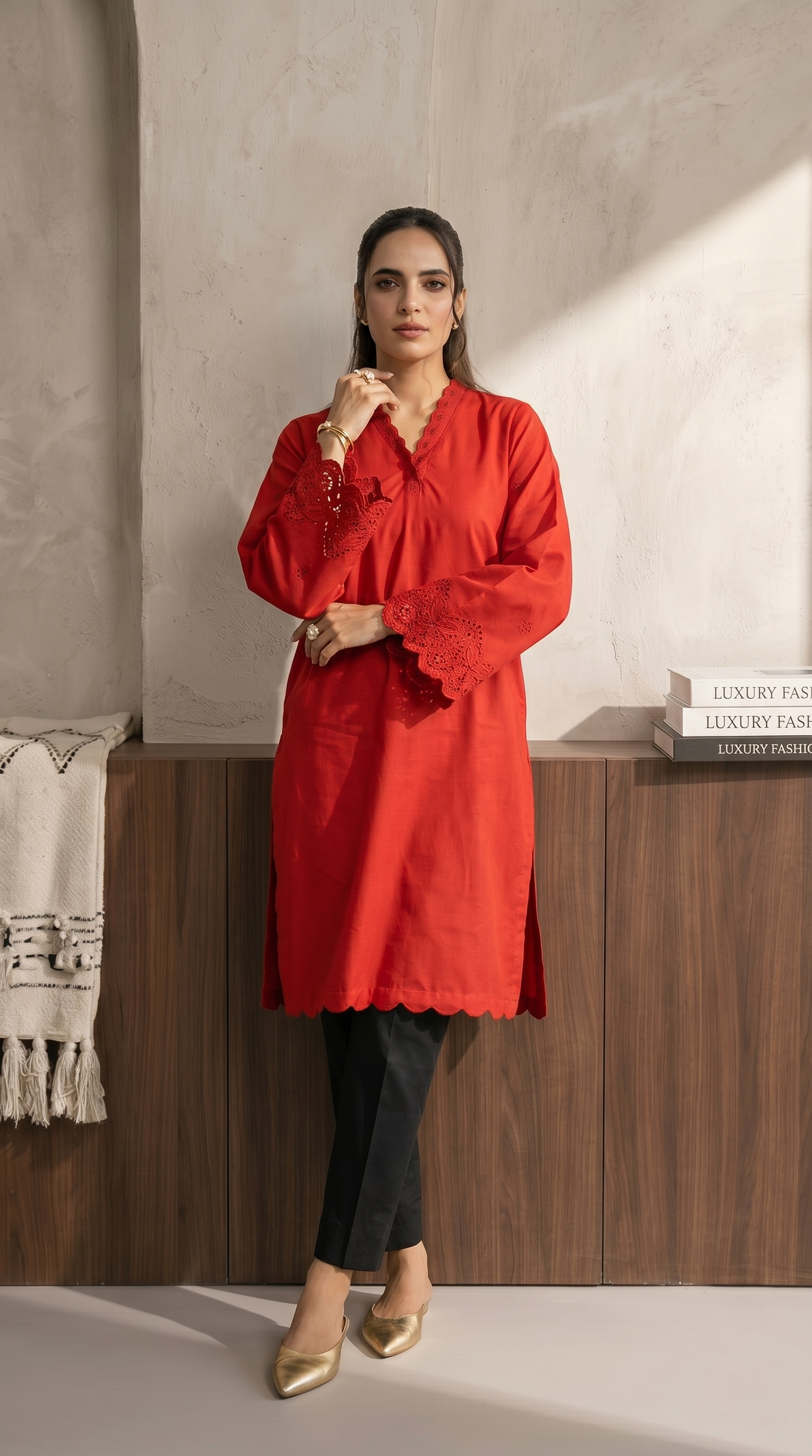 1-PIECE EMBROIDERED SHIRT