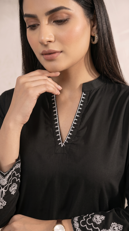 Embroidered Suit -2pcs