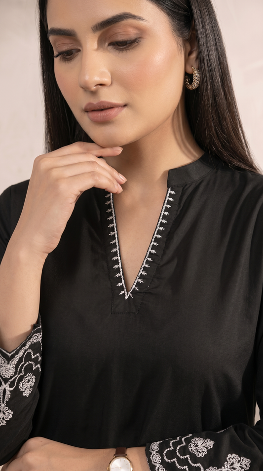 Embroidered Suit -2pcs