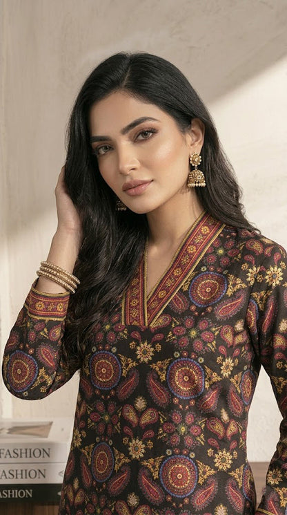 Printed Suit  - 2pcs