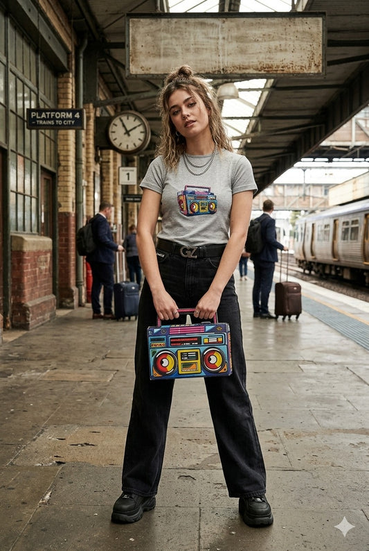 Ladies Boat Neck Basic Tee