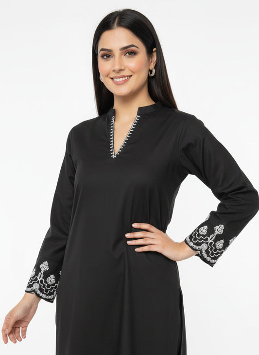 Embroided Suit -2pcs