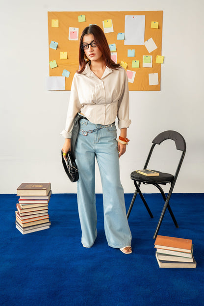 Wide-Leg Jeans