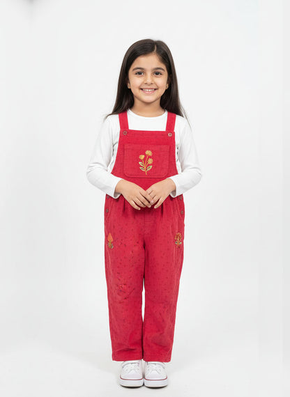 Embroidered Dungaree